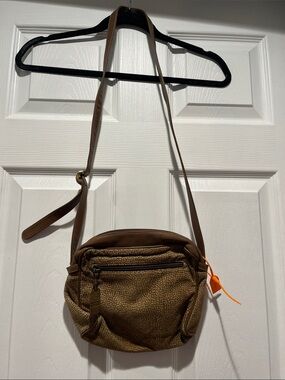 Borbonese Brown Crossbody Shoulder Bag